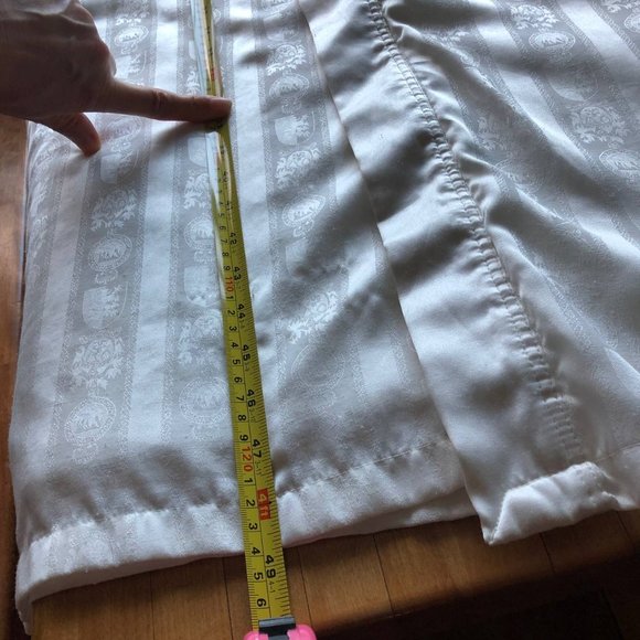 Luxury Vintage TCM Bathrobe Ivory White - Picture 11 of 14